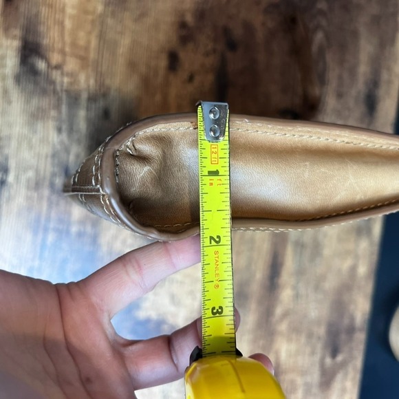 Frye Melissa Brown Leather Crossbody Zip Bag Shoulder READ - Picture 7 of 12